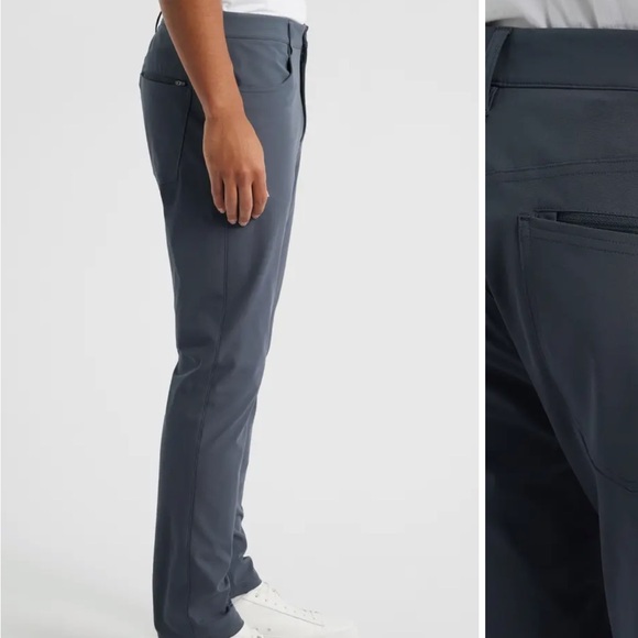 Vuori Meta Athletic Slim Fit Pants charcoal, SIZE 32 - Picture 3 of 11